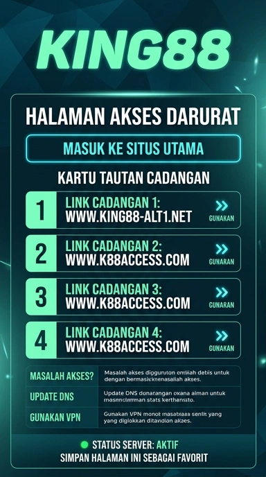 Tampilan link alternatif king88